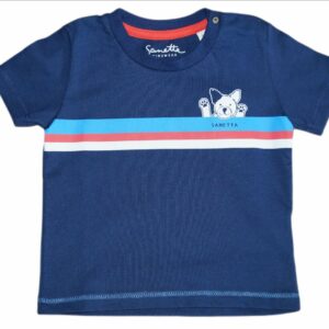 T-Shirt mit Hund Motiv