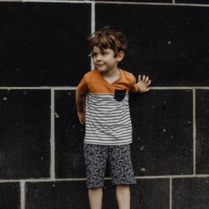 T-Shirt Salvo gestreift