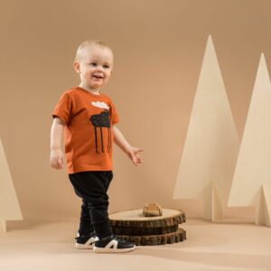 T-Shirt Bears Club mit Elch-Motiv