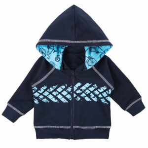 Sweatjacke Bike mit Kapuze