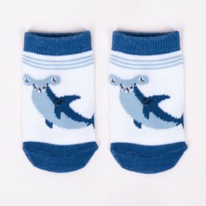 Blaue Babysocken Hammerhai