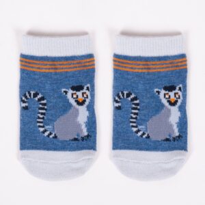 Blaue Babysocken Lemur