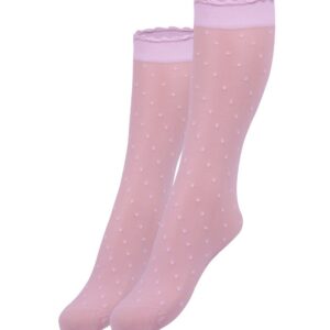 Kniestrümpfe mit Punkten