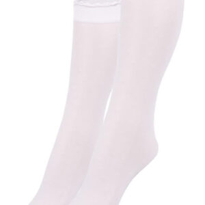 Weiße Kniestrümpfe