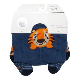 Dunkle ABS Strumpfhose mit Tiger