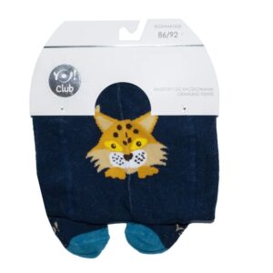 Dunkle ABS Strumpfhose mit Luchs