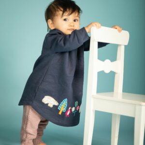 Langarm Sweatkleid Ina