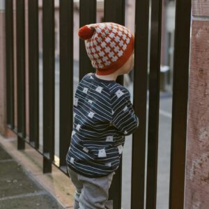Strickmütze Rudolfo mit Bommel