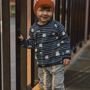 Sweatshirt Etu mit Eisbären