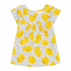 Kurzarm Tunika Irma Zitronen-Motiv