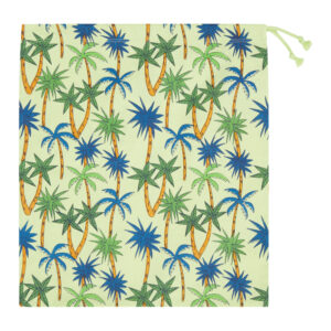 Baumwollbeutel mit Palmen-Motiv