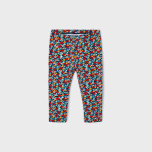 Leggings mit bunten Blumen