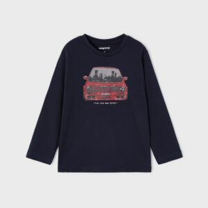 Langarmshirt Lentikukular Auto