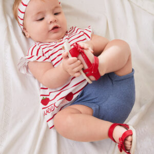 Set Erdbeere 4-teilig T-Shirts und Shorts