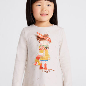 Langarm Shirt Puppe Kichererbse